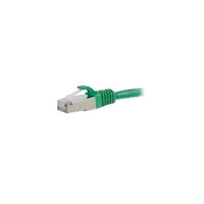C2G 20ft Cat6 Snagless Shielded (STP) Ethernet Network Patch Cable - Green - patch cable - 20 ft - Green
