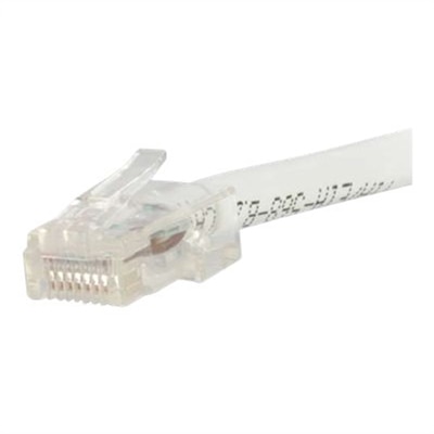 C2G 1ft Cat6 Non-Booted Unshielded (UTP) Ethernet Network Patch Cable - White - patch cable - 1 ft - white