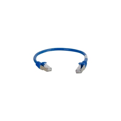 C2G 30ft Cat6a Snagless Shielded (STP) Network Patch Ethernet Cable Blue - patch cable - 30 ft - blue