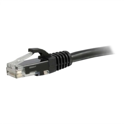 C2G 14ft Cat6a Snagless Unshielded (UTP) Network Patch Ethernet Cable-Black - patch cable - 14 ft - black