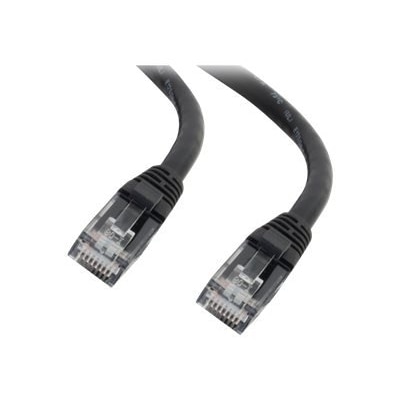 C2G 6in Cat6 Ethernet Cable - Snagless Unshielded (UTP) - Black - patch cable - 6 in - black