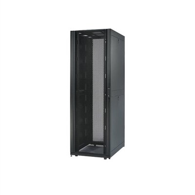 APC NetShelter SX Enclosure with Sides - Rack - cabinet - black - 45U - 19-inch