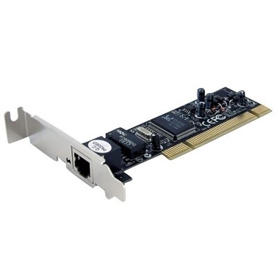 StarTech.com 1 Port Low Profile PCI 10/100 Mbps Ethernet Network Adapter Card (ST100SLP) - network adapter - PCI - 10...