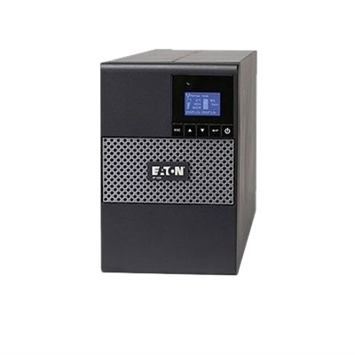 Eaton 5P 750 Tower - UPS - AC 120 V - 600-watt - 750 VA 7 Ah - RS-232, USB - output connectors: 8 - black, silver