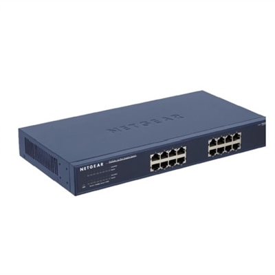 16-Port RJ-45 10/100/1000 Mbps Gigabit Ethernet Switch