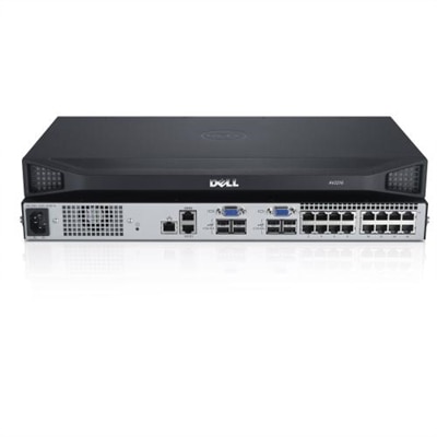 Dell DAV2216-G01 16-Port Analog, Erweiterbar Auf Digitalen KVM-Switch Mit Einem Lokalen Benutzer, Einem Netzteil
