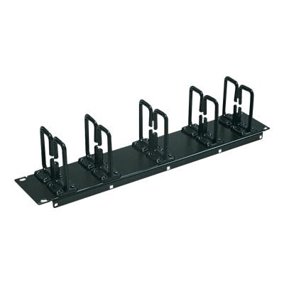 2U Horizontal Cable Manager Flexible ring type
