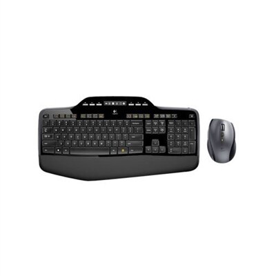 Logitech Wireless Desktop MK710 - Keyboard and mouse set - 2.4 GHz - English - United Kingdom