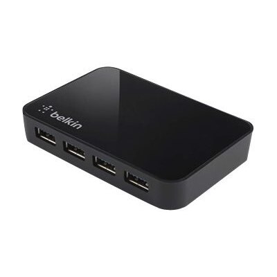 Belkin SuperSpeed USB 3.0 4-Port Hub - Concentrateur (hub) - 4 x SuperSpeed USB 3.0 - de bureau