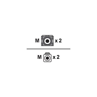Legrand C2G LC-SC 10Gb 50/125 OM3 Duplex Multimode PVC Fiber Optic Cable (LSZH) - network cable - 3 m - aqua