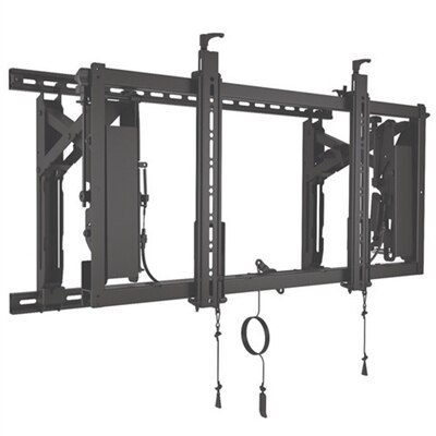 Chief ConnexSys Video Wall Landscape Mounting System with Railsl - black - screen size: 42-inch-80-inch