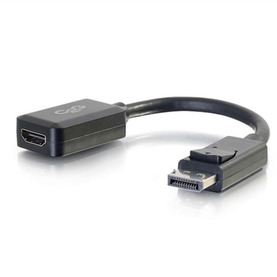 C2G DisplayPort to HDMI Adapter - Adapter Converter - M/F - video adapter - 8 in