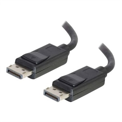 CablesToGo C2G 10m DisplayPort Cable with Latches 8K UHD M/M - 4K - Black - DisplayPort cable - 10 m
