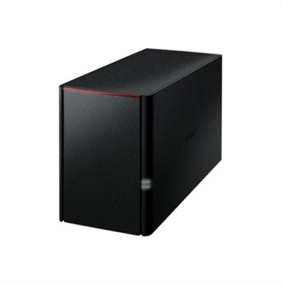 BUFFALO LinkStation 220 - NAS server - 2 bays - 4 TB - SATA 3Gb/s - HDD 2 TB x 2 - RAID 0, 1, JBOD - Gigabit Ethernet