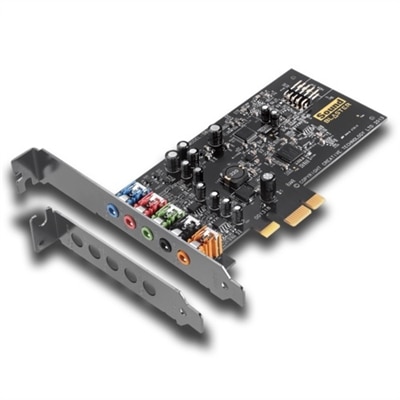 Creative Sound Blaster Audigy Fx - Sound card - 24-bit - 192 kHz - 106 dB SNR - 5.1 - PCIe