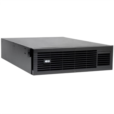 36V external battery pack -expandable-. 3U rackmount or tower. Small GREY 2-point