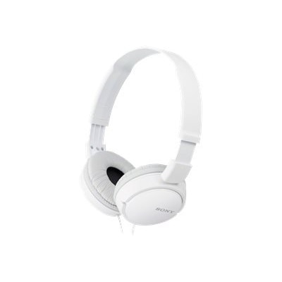 Sony MDR-ZX110 - ZX Series - headphones - on-ear - wired - 3.5 mm jack - white