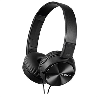 Sony MDR-ZX110NC - ZX Series - headphones - full size - wired - active noise canceling - 3.5 mm jack