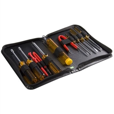 StarTech.com 11 Piece Computer Tool Kit - PC Repair Tool Kit with Zippered Vinyl Carrying Case (CTK200) tool kit