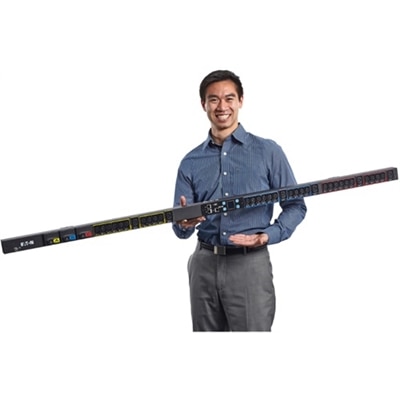 Eaton Managed rack PDU, 0U, L5-30P input, 2.88 kW max, 120V, 24A, 10 foot cord, Single-phase