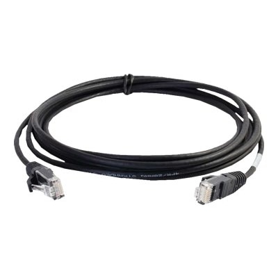 C2G 10ft Cat6 Ethernet Cable - Slim - Snagless Unshielded (UTP) - Black - patch cable - 10 ft - black