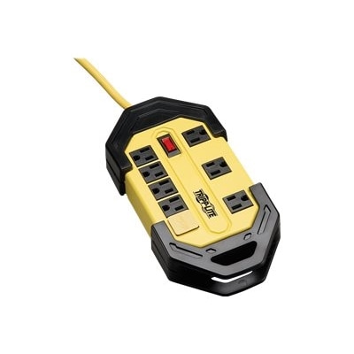 POWER IT! SAFETY PWR STRP 8OUT OSHA YELLOW 15FT CORD