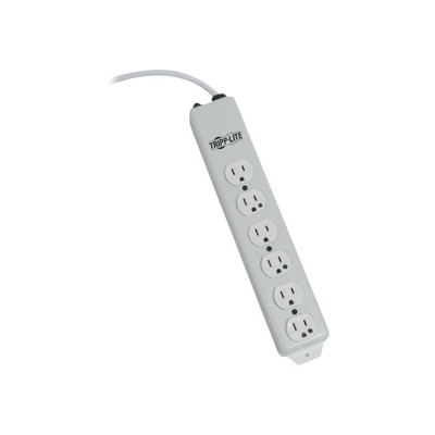 6-Outlet Power Strip with Hospital-Grade Plug