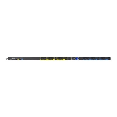 Eaton Managed rack PDU, 0U, L6-30P input, 5.76 kW max, 200-240V, 24A, 10 ft cord, Single-phase