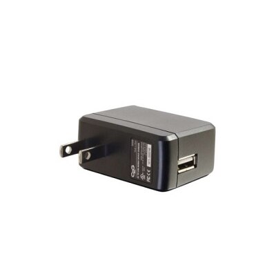 C2G USB Wall Charger - AC to USB Charger - 5V 2A Output - Power adapter - 2 A (USB) - black