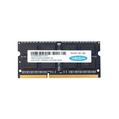 Origin Storage - 4GB DDR3L 1600MHz SODIMM 2Rx8 Non-ECC 1.35V