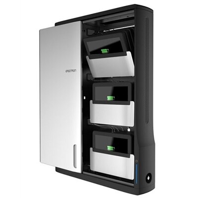 Ergotron Zip12 Charging Wall Cabinet - cabinet unit