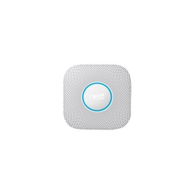 Google Nest Protect - Smoke Alarm - Smoke and Carbon Monoxide Detector - Battery Operated - White