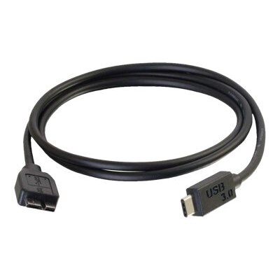 CablesToGo C2G 1m USB 3.1 Gen 1 USB Type C to USB Micro B Cable - USB C Cable Black - Câble USB de type-C - USB-C pour Micro-USB...