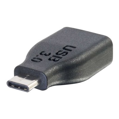 CablesToGo C2G USB 3.1 Gen 1 USB C to USB A Adapter M/F - USB Type C to USB A Black - Adaptateur de type C USB - USB type A pour...