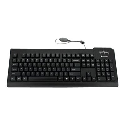 Seal Shield Silver Seal Waterproof - Keyboard - USB - US - black