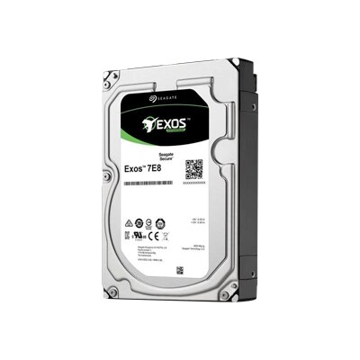 Seagate Exos 7E8 ST8000NM0055 - Hard drive - 8 TB - internal - 3.5-inch - SATA 6Gb/s - 7200 rpm - buffer: 256 MB