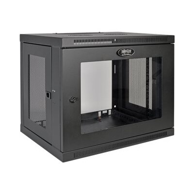 Tripp Lite 9U Wall Mount Rack Enclosure Server Cabinet w/ Acrylic Glass Front Door rack - 9U