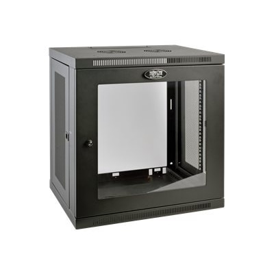 Tripp Lite 12U Wall Mount Rack Enclosure Server Cabinet w/ Glass Front Door rack - 12U