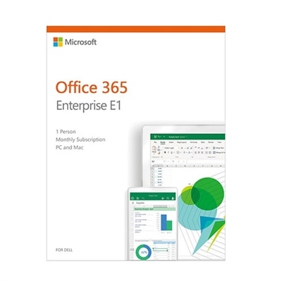 Microsoft365 Office 365 E1 from Dell - Monthly Subscription