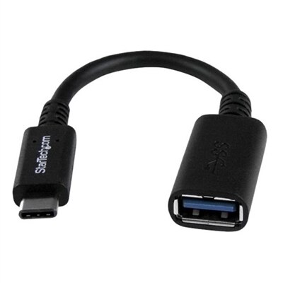 StarTech.com USB-C to USB Adapter - 6in - USB-IF Certified - USB-C to USB-A - USB 3.1 Gen 1 - USB C Adapter - USB Typ...