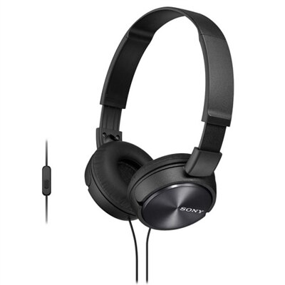 SONY CORPORATION Sony Casque d'Ã©coute stÃ©rÃ©o Ã  bandeau de sÃ©rie ZX (MDRZX310APB) - Noir