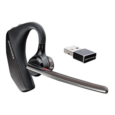 Plantronics Voyager 5200 UC - Casque - embout auriculaire - montage sur l'oreille - sans fil - Bluetooth