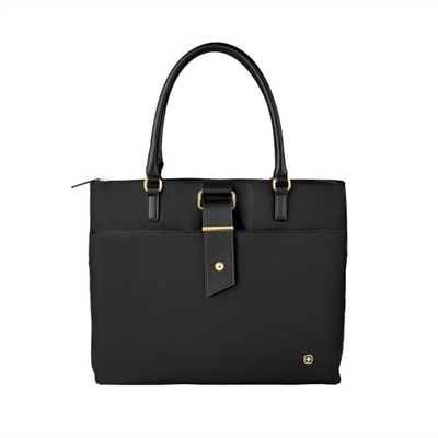 Ana Womens Tote Black Fits 16In