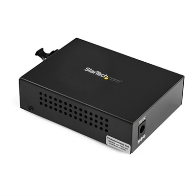 StarTech.com Multimode (MM) LC Fiber Media Converter for 10/100/1000 Network - 550m - Gigabit Ethernet - 850nm - with...
