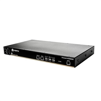 48-port Avocent ACS Advanced Console Server ACS8048MDAC-400 - Console server - 48 ports - GigE, RS-232 - 1U