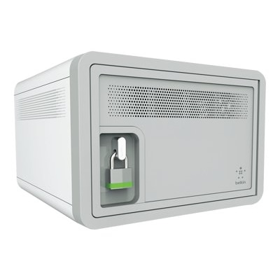 Belkin Secure and Charge - Cabinet unit for 10 tablets - cart mountable, desktop stand
