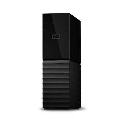 WD My Book WDBBGB0120HBK - Disque dur - chiffré - 6 To - externe (de bureau) - USB 3.0 - AES 256 bits - noir