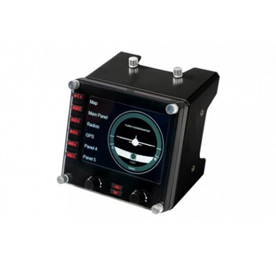 Logitech Flight Instrument Panel - Flight simulator instrument panel - wired - for PC