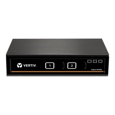 2-port Cybex SC920H - KVM / audio switch - 2 x KVM / audio - 1 local user - desktop