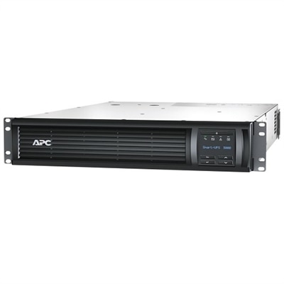 APC Smart-UPS 3000 RM 2U LCD - UPS (rack-mountable) - AC 120 V - 2.7 kW - 3000 VA - Ethernet, RS-232, USB - output connectors- 8 - 2U - Black